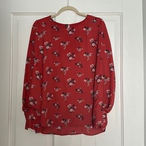 Loft Floral Blouse